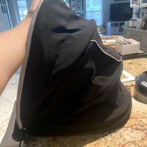 Mocking bird stroller canopy - black